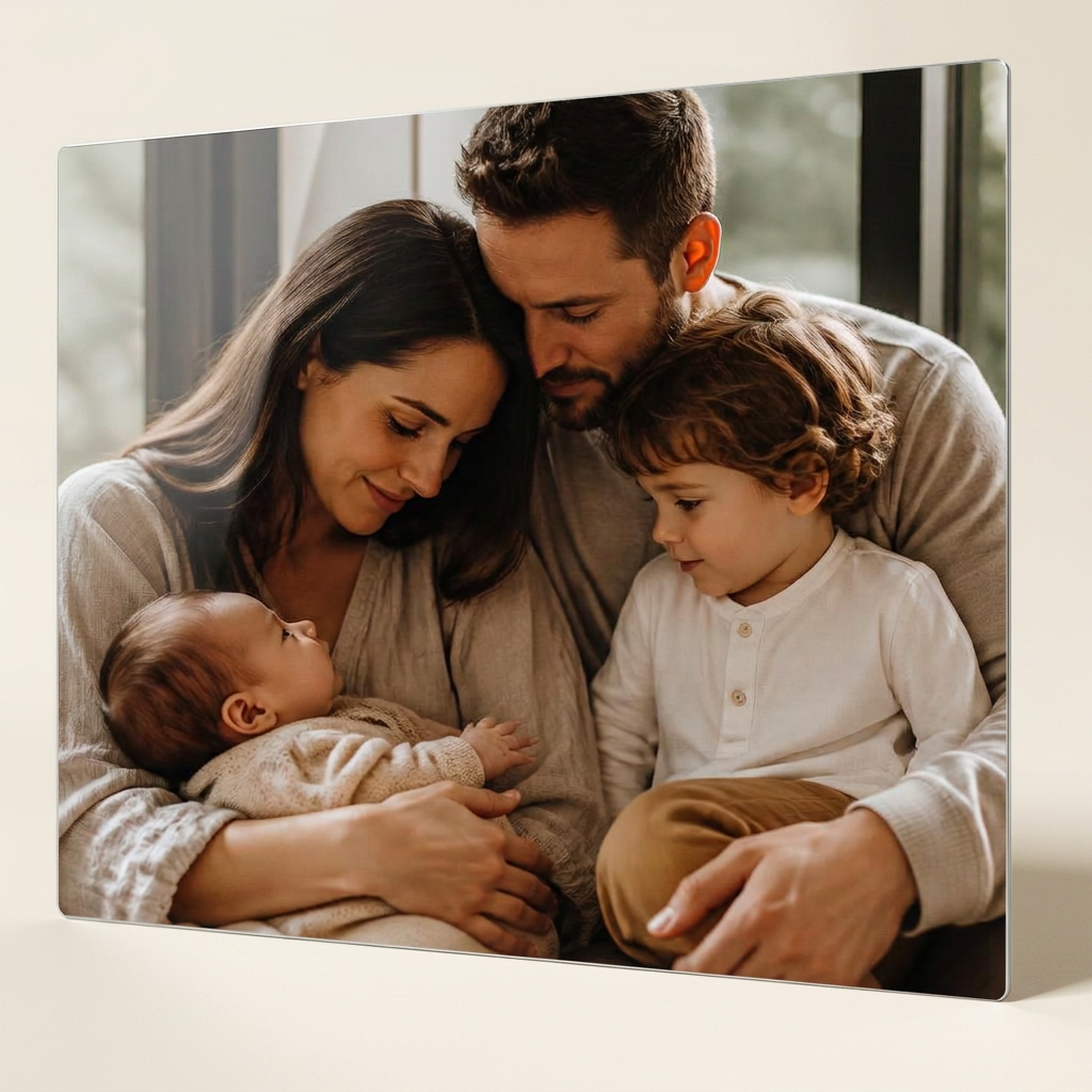 Custom Metal Wall Art shown at 12 × 16"